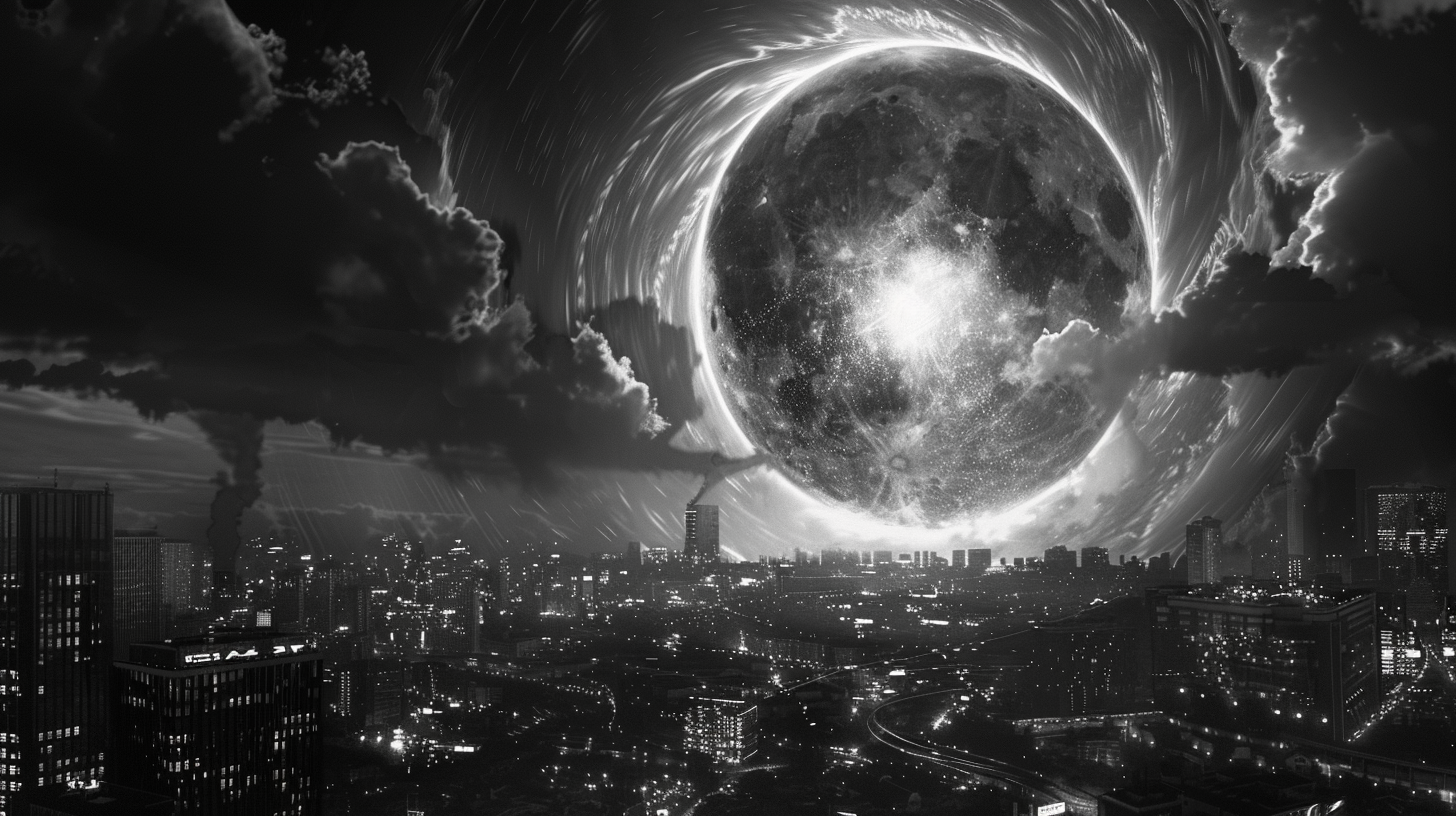 Eclipse over the City