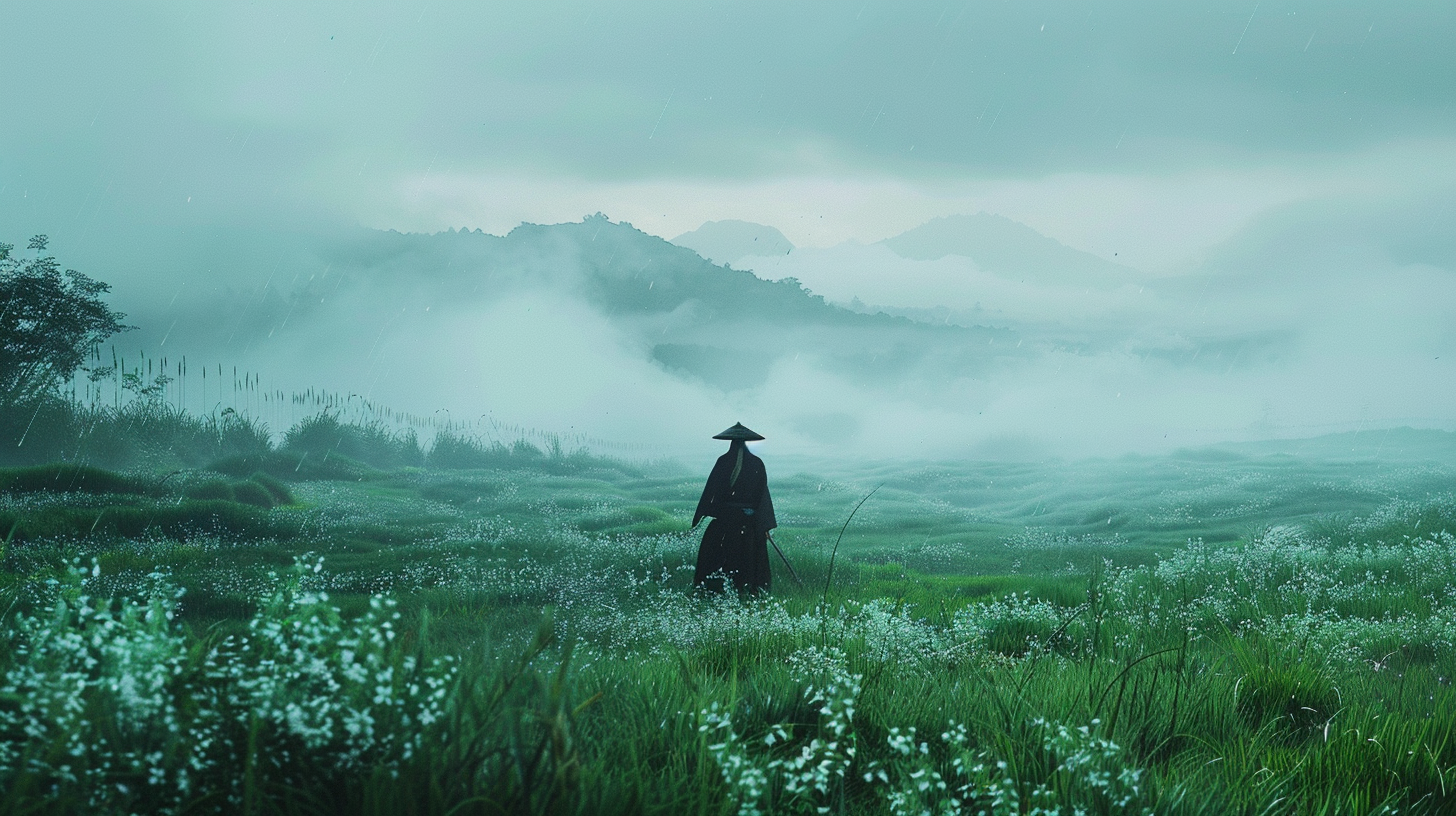Samurai in the Rain
