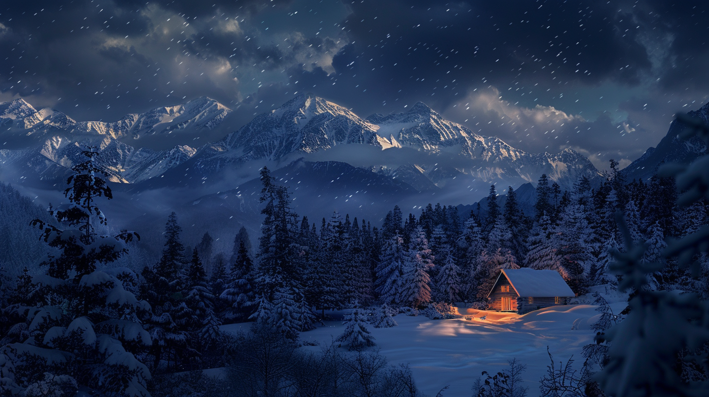 Cabin Under the Stars
