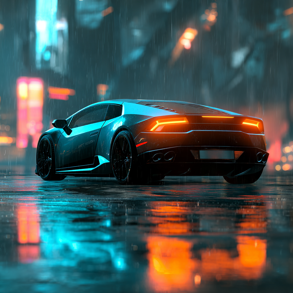 Lambo Rain